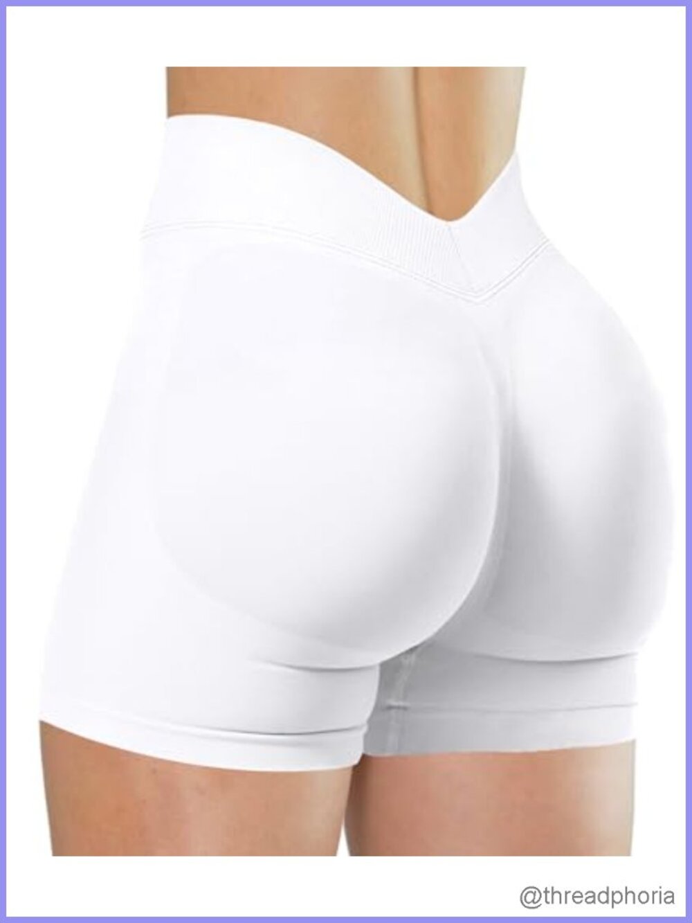 Seamless High Waist Biker Shorts Scrunch Butt Lifting Gym Workout Yoga